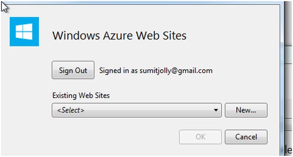 windows Azure Web Sites